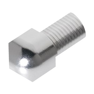 INSIDE CORNER FOR 3/8" TILE SET OF 2 ANODIZED SILVER PRFRJI100AS
