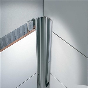 RS125AS COVE SHAPE PROFILE 1/2 SATIN ANODIZED ALUMINUM 8'10" PRFRS125A