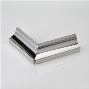 RSEIL EXTERNAL CORNERS FLOOR POLISHED STAINLESS STEEL 2PC